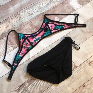 Multicolor Bikini Set